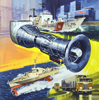 Jet Engines That Do Not Fly (Original) (Signed)