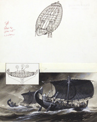 Man Learns To Sail (Original) (Signed)