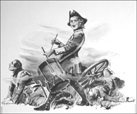 The Secret of Drummer Boy Talbot (TWO pages) (Originals)