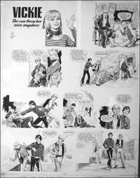 Vickie - Complete Two Page Story (Originals)