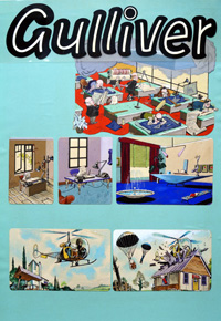 Sky Town - Gulliver Guinea Pig (TWO pages) (Originals)