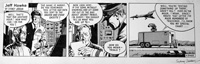 Jeff Hawke daily strip 3468 (Original) (Signed)