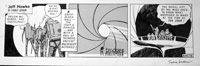 Jeff Hawke daily strip 4578 (Original) (Signed)