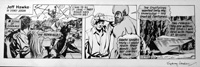 Jeff Hawke daily strip 4994 (Original) (Signed)