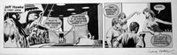 Jeff Hawke daily strip 5836 (Original) (Signed)