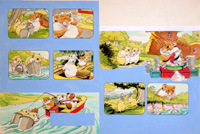 Riverbank Tales: Washing Up (Original) (Signed)