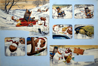 Riverbank Tales: Ice Adventure (Original) (Signed)