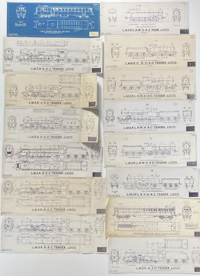 15 Steam Railway Related Blueprints (Originals) 15 Steam Railway Related Blueprints (Originals)
