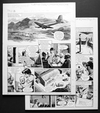 Number 13 Marvel Street - The Mighty Himalayas (TWO pages) (Originals) (Signed)