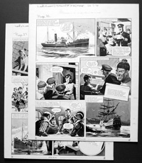 Number 13 Marvel Street - Last Ever Pages! (TWO pages) (Originals)