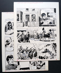 Number 13 Marvel Street - That Pharoah Amenhot! (TWO pages) (Originals) (Signed)