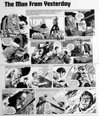 The Man From Yesterday Sarcophagus (Original)