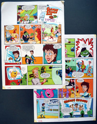 Galaxy High - Cosmic Crunch Bars (TWO pages) (Originals)