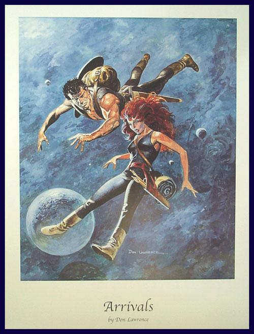 Don Lawrence Arrivals Art Print
