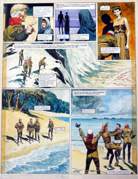 The Trigan Empire The Invisibility Ray art by Don Lawrence