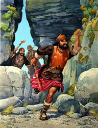 The Chase (Original) (Signed)