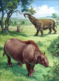 Toxodon and Pyrotherium (Original)