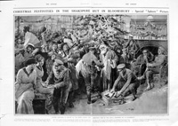 Christmas Festivities (original page from The Sphere 1917) (Print)