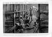 Dug-Out (original page from The Sphere 1917) (Print)