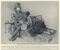 His Other Eyes (original page from The Sphere 1917) (Print)