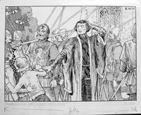 Away With You, Noisy Fellows (Original) (Signed)