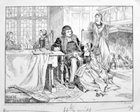 Through The Key Hole (Original) (Signed)