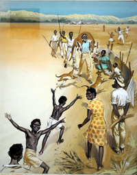 Back from the Hunt (Original) (Signed)