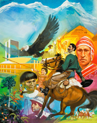 The Story of South America (Original) (Signed)