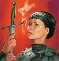 Joan Of Arc (Original) (Signed) Joan Of Arc (Original) (Signed)