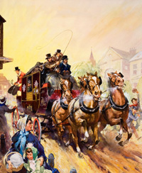 The Mail Coach Arrives (Original) The Mail Coach Arrives (Original)