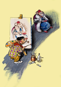 Town Mouse and Country Mouse (Mendoza) Art