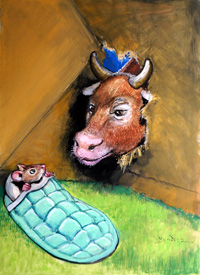 An Unexpected Visitor (Original) (Signed)