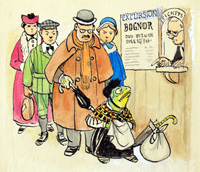 The Wind in the Willows: Toad at the Station (Original)