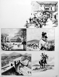 Robinson Crusoe - Instalment 10 (TWO pages) (Originals)