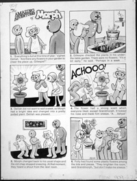 The Amazing Adventures Of Morph: Plastic Flowers (Original) (Signed)