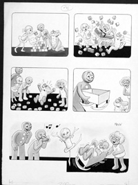 The Amazing Adventures Of Morph: Sing Me To Sleep (Original) (Signed)