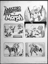 The Amazing Adventures Of Morph: Grandmorph The Kid (Original) (Signed)