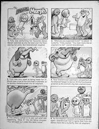 The Amazing Adventures Of Morph: Elephantine (Original) (Signed)