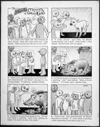 The Amazing Adventures Of Morph: Animals In Their Eyes (Original) (Signed)