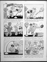 The Amazing Adventures Of Morph: Punch-Ball (Original) (Signed)