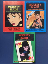 Modesty Blaise First American Edition Series #1, #3, #4 Modesty Blaise First American Edition Series #1, #3, #4