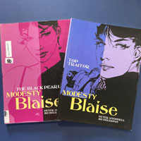 2 x Modesty Blaise: Top Traitor & The Black Pearl at The Book Palace