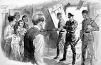 Anne Frank and her family are discovered by Nazi Troops (Original)