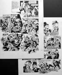 Worzel Gummidge - Sunshine's Downfall (TWO pages) (Originals) (Signed)