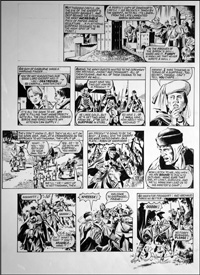 Robin of Sherwood: No Funny Business Please (TWO pages) (Originals)