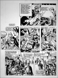 Robin of Sherwood: Joust (TWO pages) (Originals)