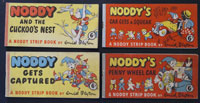 Set of 4 Noddy Comic Strip Children's Books (1952) Set of 4 Noddy Comic Strip Children's Books (1952)