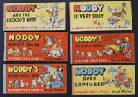 Set of 6 Noddy Comic Strip Children's Books (1952) Set of 6 Noddy Comic Strip Children's Books (1952)
