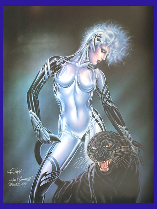 La Femme & Feline (Signed) (Limited Edition)