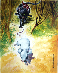 A Mouse's Tail (Original) (Signed)